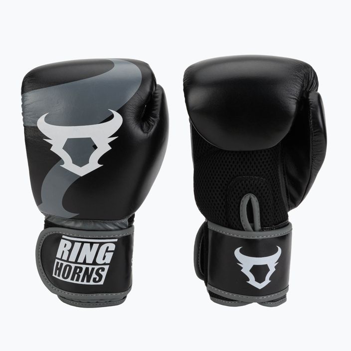 Ringhorns Charger boxing gloves black RH-00001-001 3