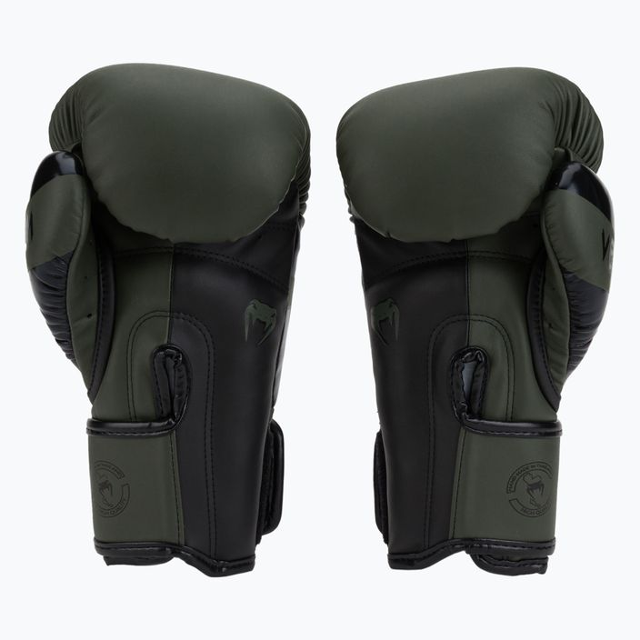 Venum Elite men's boxing gloves green VENUM-1392 2