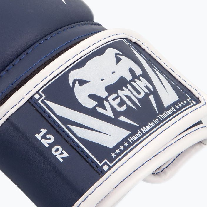 Venum Elite blue and white boxing gloves 1392 11