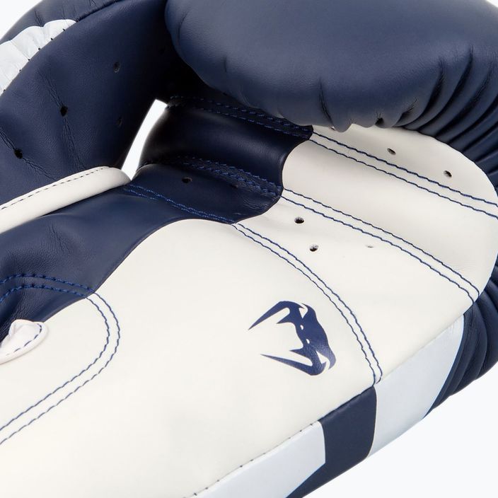 Venum Elite blue and white boxing gloves 1392 13