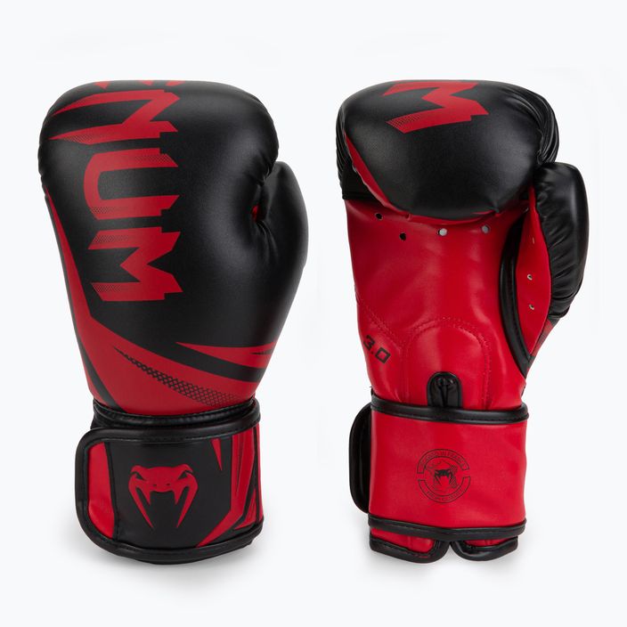 Venum Challenger 3.0 red/black boxing gloves 03525-100 3