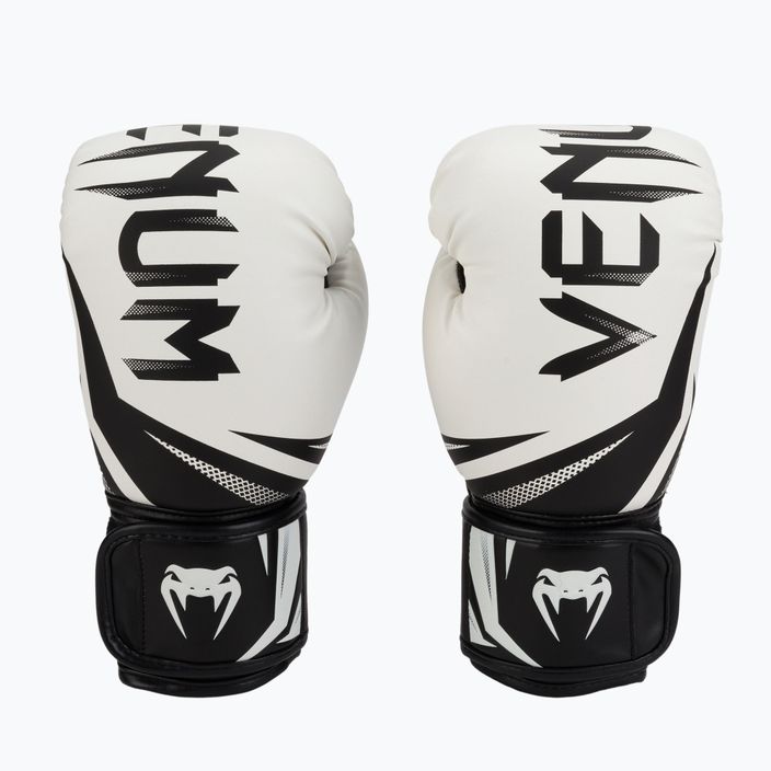 Venum Challenger 3.0 boxing gloves white and black 03525-210