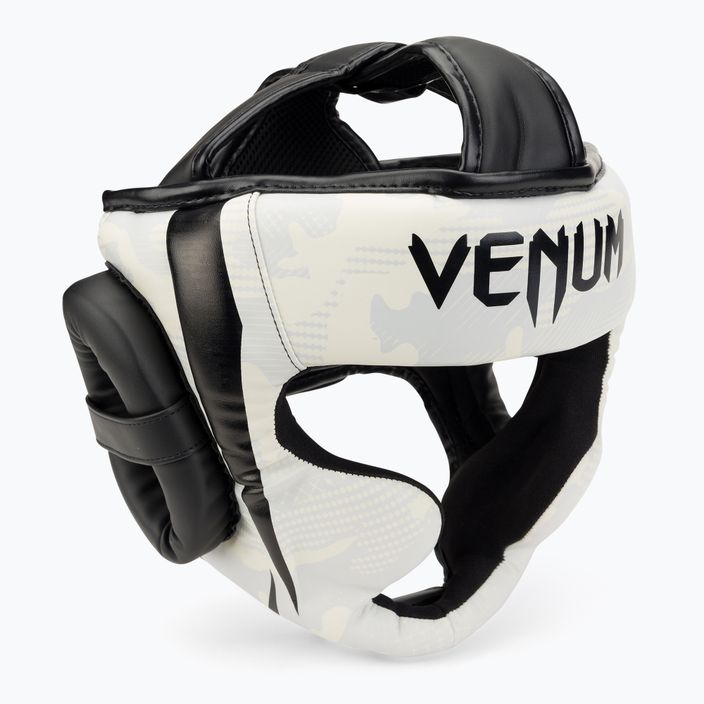 Venum Elite white/camo boxing helmet