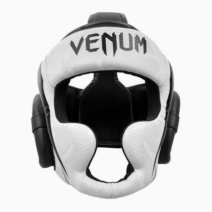 Venum Elite white/camo boxing helmet 6
