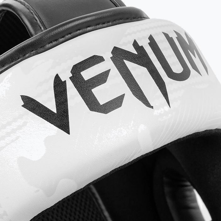 Venum Elite white/camo boxing helmet 8