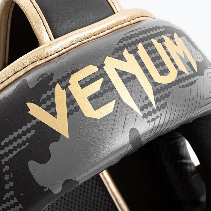 Venum Elite grey-gold boxing helmet VENUM-1395-535 8