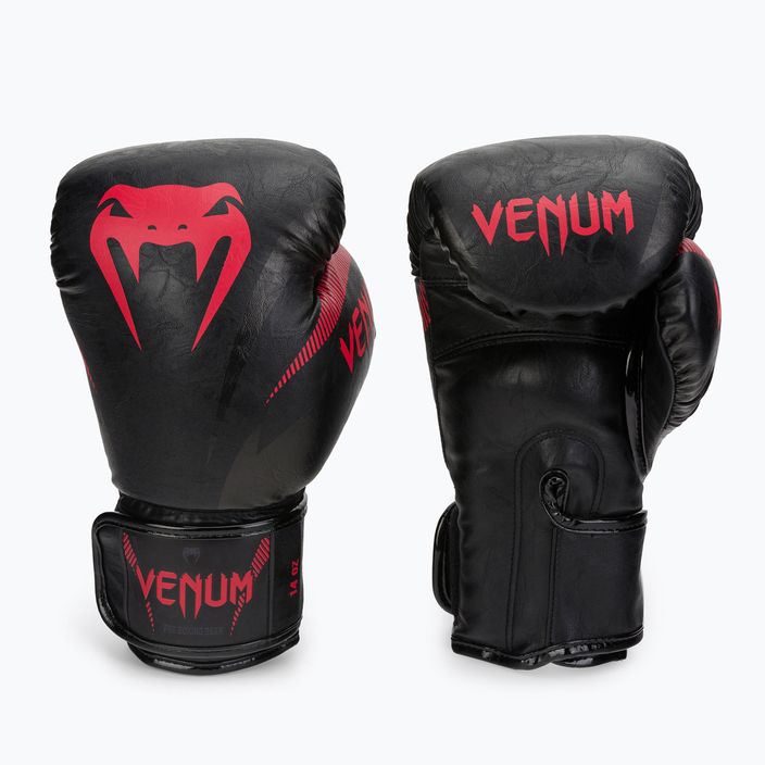 Venum Impact boxing gloves black VENUM-03284-100 3