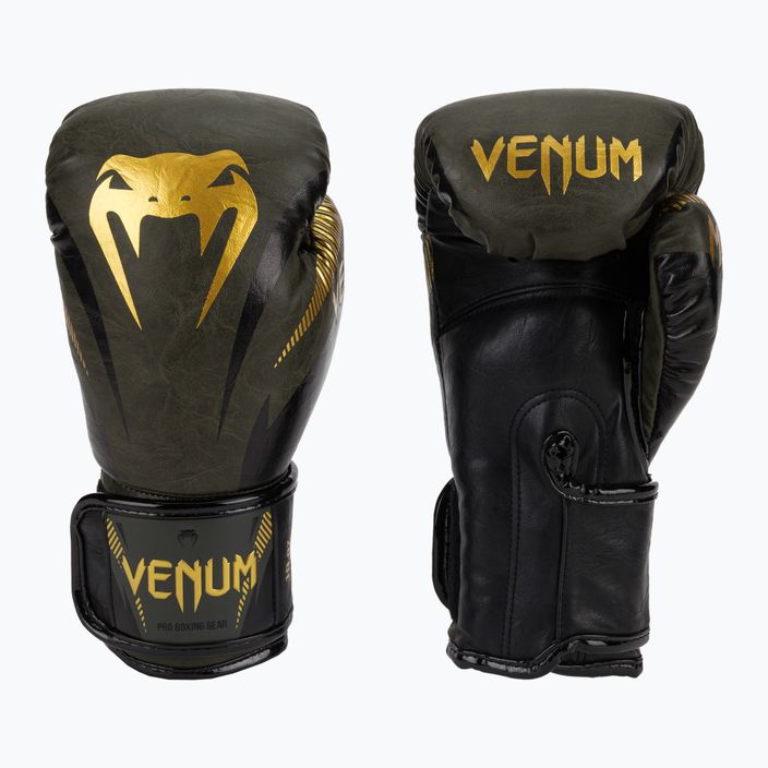 Venum Impact green boxing gloves 03284-230 3