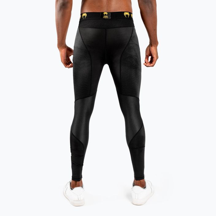 Venum G-Fit Compression men's training leggings black/gold 2