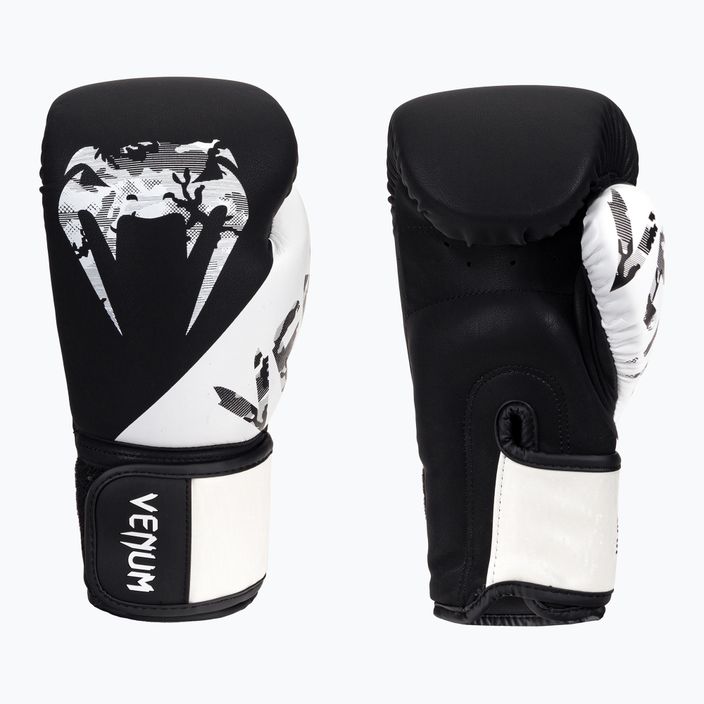 Venum Legacy boxing gloves black and white VENUM-04173-108 3