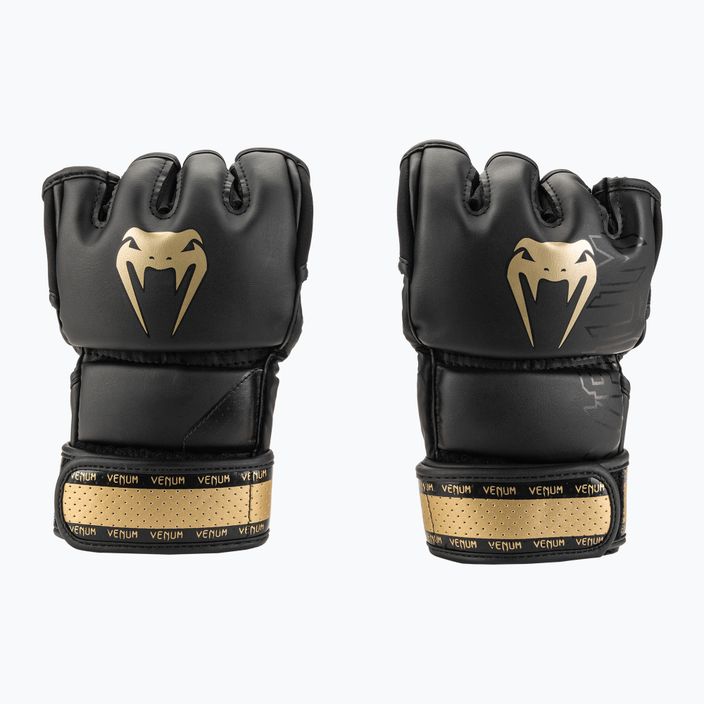 Venum Impact 2.0 black/gold MMA gloves