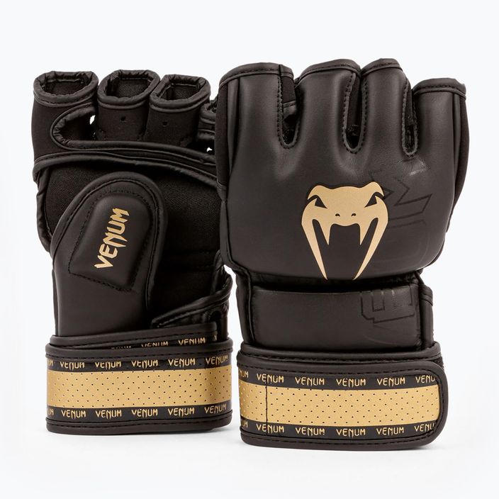 Venum Impact 2.0 black/gold MMA gloves 6