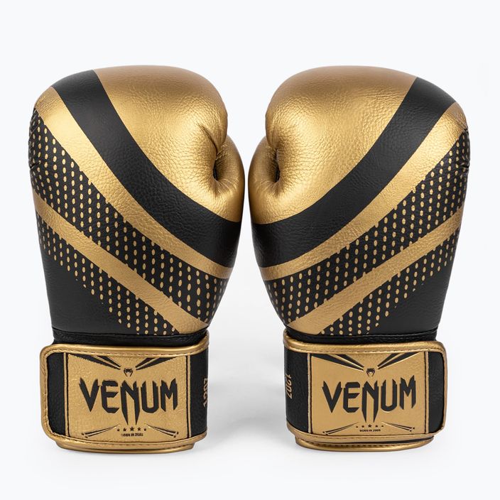 Venum Lightning Boxing Gloves gold/black