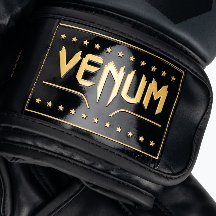 Venum Razor black/gold boxing gloves 4