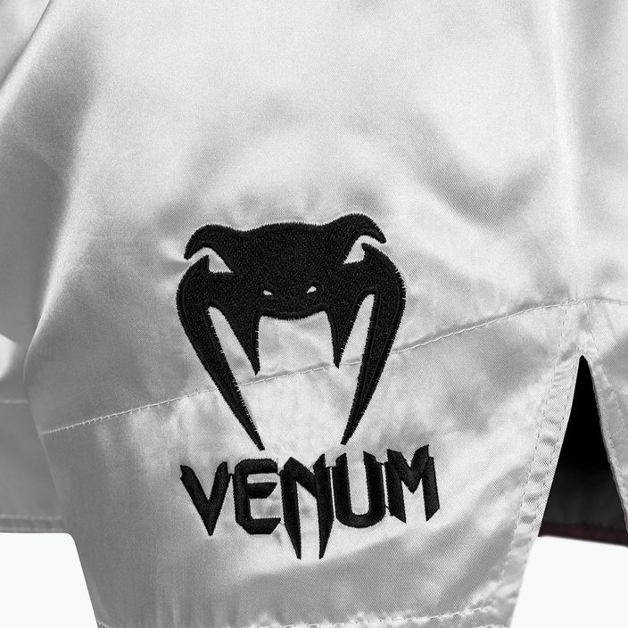 Men's Venum Classic Muay Thai shorts black and silver 03813-451 5