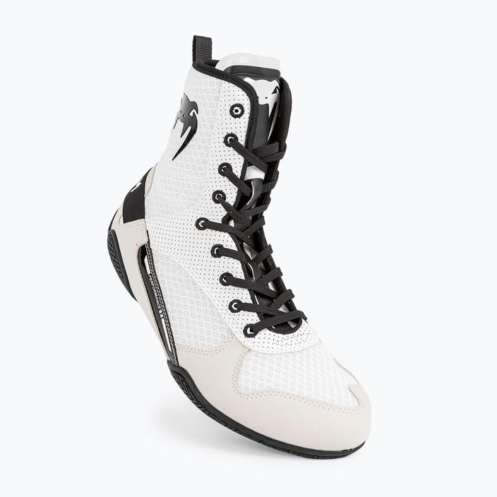 Venum Elite Boxing boots white/black 4