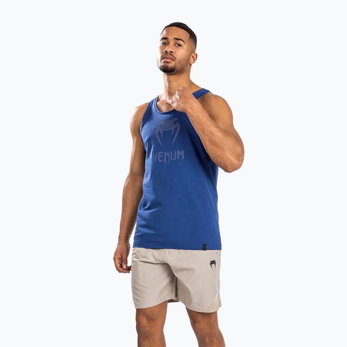 Venum Classic men's tank top navy blue 4