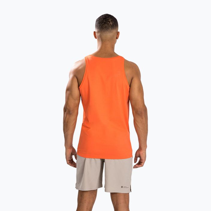 Venum Classic orange men's tank top 4