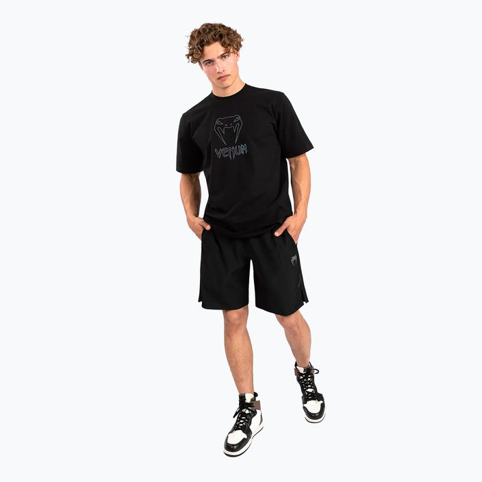 Men's Venum Classic black/black reflective T-shirt 3