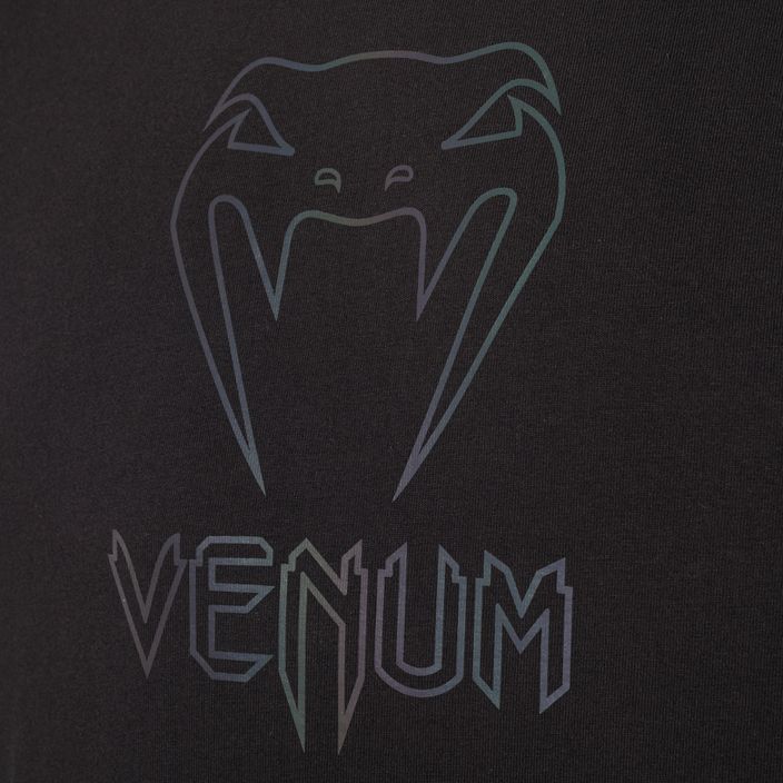 Men's Venum Classic black/black reflective T-shirt 8