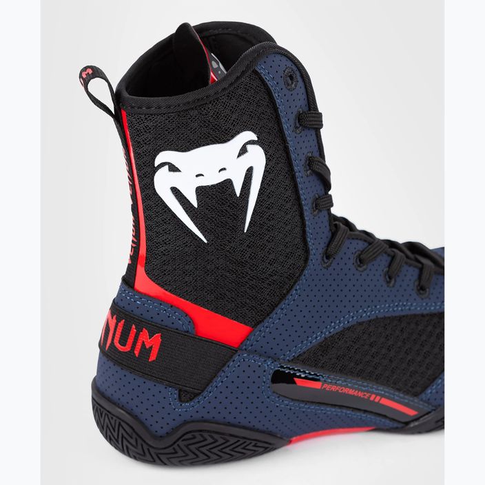Venum Elite Boxing boots navy/black 10