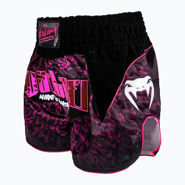 Venum Attack Muay Thai training shorts black/pink 3