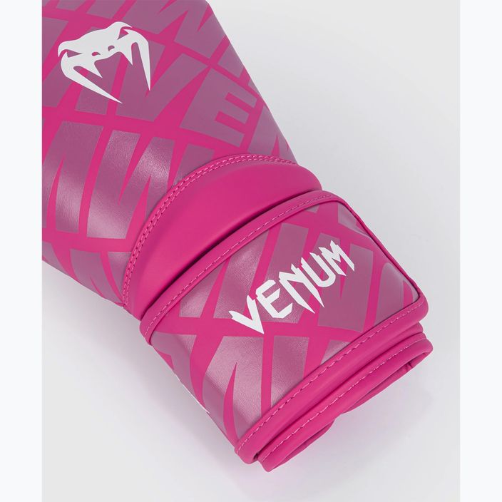 Venum Contender 1.5 XT Boxing gloves pink/white 4
