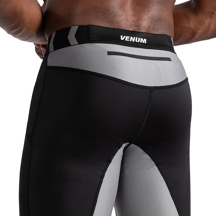 Men's training leggings Venum Tempest Spats black/ grey 6