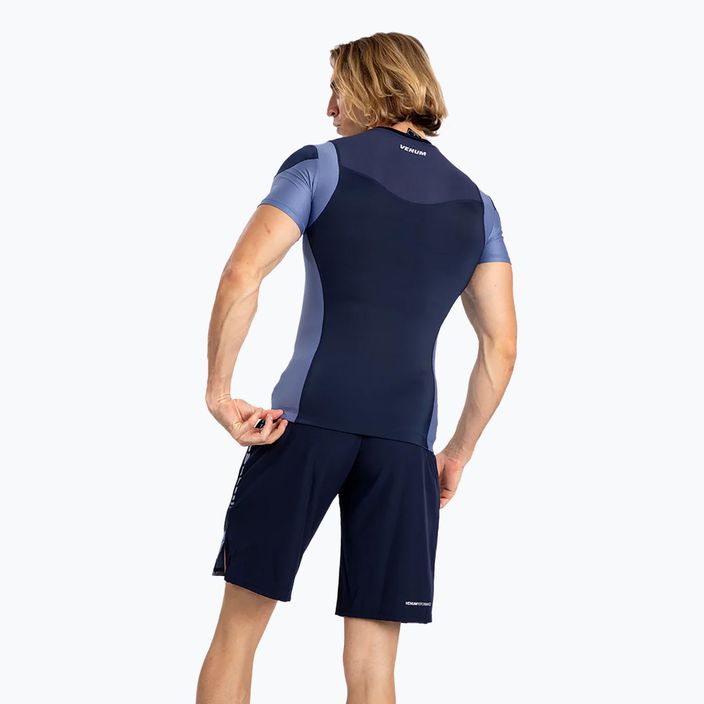 Men's Venum Tempest Rashguard navy blue 3