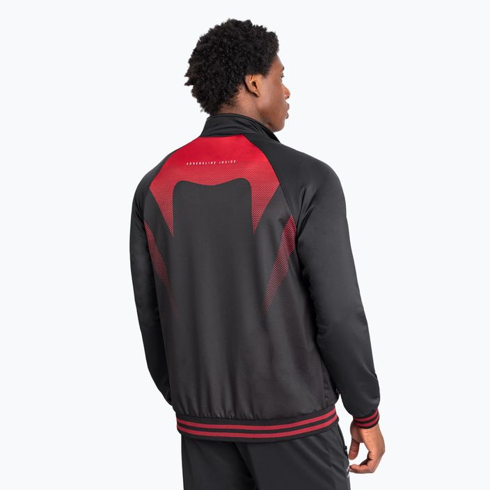 Venum men's Adrenaline Track jacket black/red 2