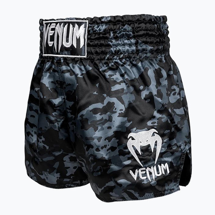 Men's Venum Classic Muay Thai training shorts black/dark camo 3