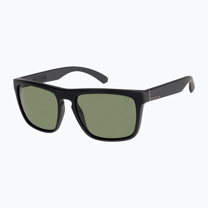 Quiksilver The Ferris Polarized matte black/green polarized sunglasses EQYEY03022-XKGG 6