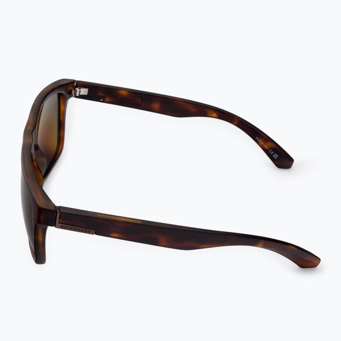 Quiksilver The Ferris Polarized matte tortoise/brown hd polarized sunglasses EQYEY03022-XMCP 4