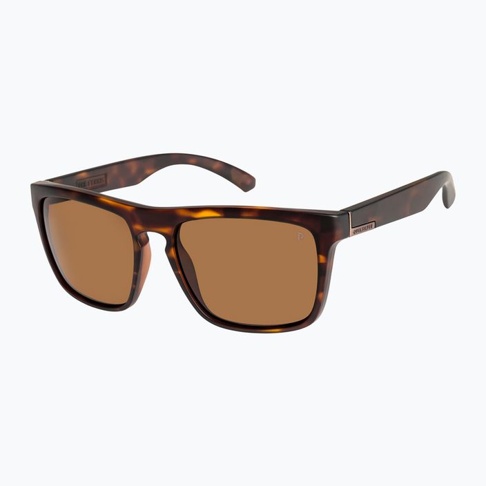Quiksilver The Ferris Polarized matte tortoise/brown hd polarized sunglasses EQYEY03022-XMCP 6