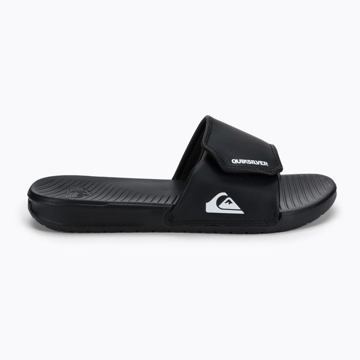 Men's flip-flops Quiksilver Bright Coast Adjust black/white/black 2