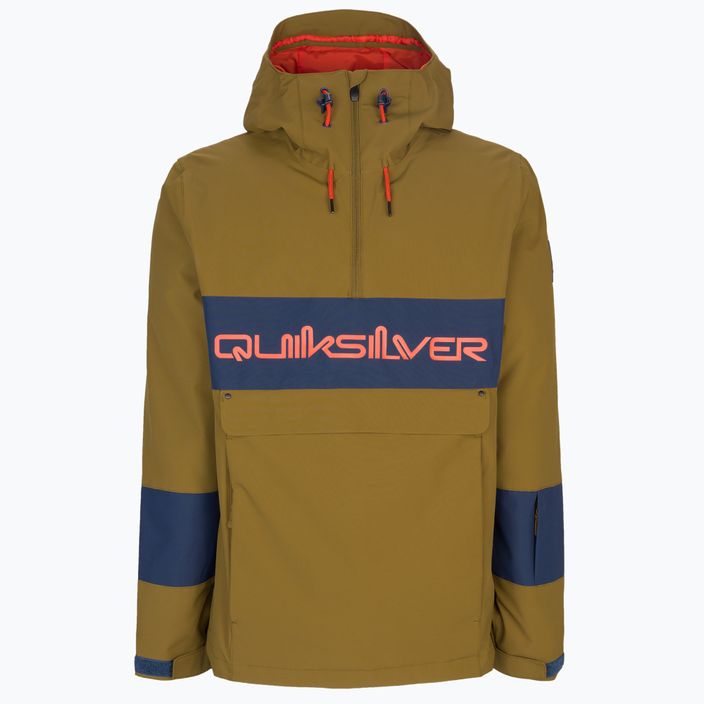 Quiksilver men's snowboard jacket Steeze brown EQYTJ03274