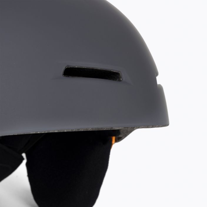 Quiksilver Theory M HLMT grey snowboard helmet EQYTL03033-KZM0 6