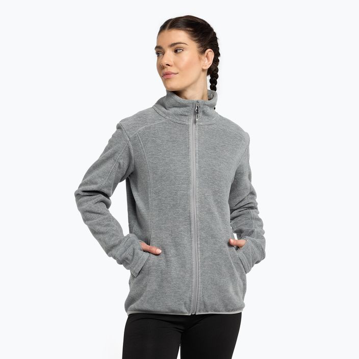 Women's snowboard sweatshirt ROXY Harmony 2021 heather grey