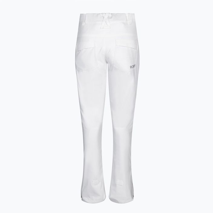 Women's snowboard trousers ROXY Backyard 2021 bright white 8