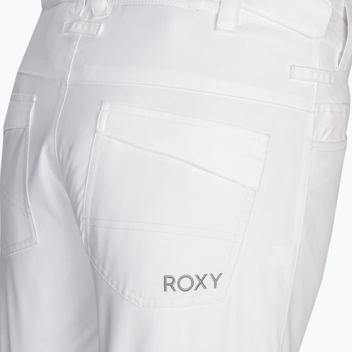 Women's snowboard trousers ROXY Backyard 2021 bright white 9