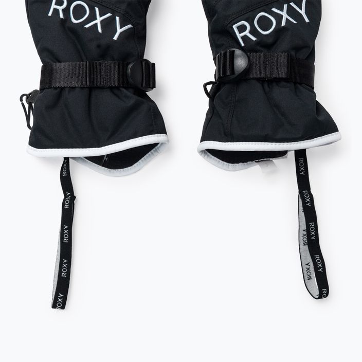 Women's snowboard gloves ROXY Jetty Solid Mitt 2021 true black 6