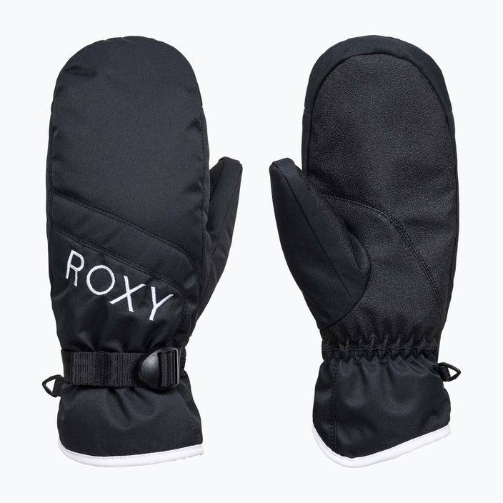 Women's snowboard gloves ROXY Jetty Solid Mitt 2021 true black 7