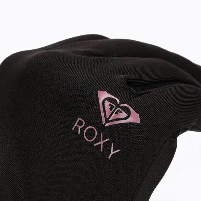 Women's snowboard gloves ROXY Hydrosmart Liner 2021 true black 4
