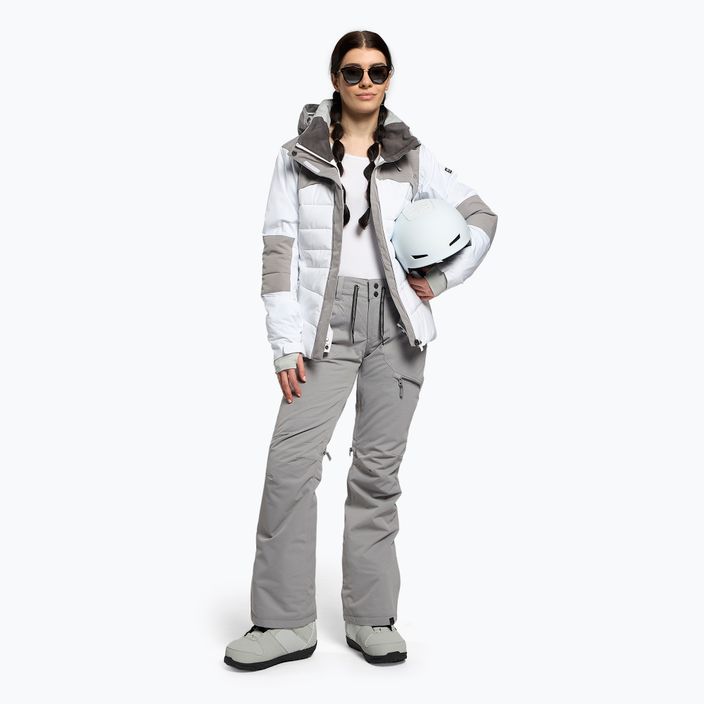 Women's snowboard jacket ROXY Dakota 2021 bright white 2