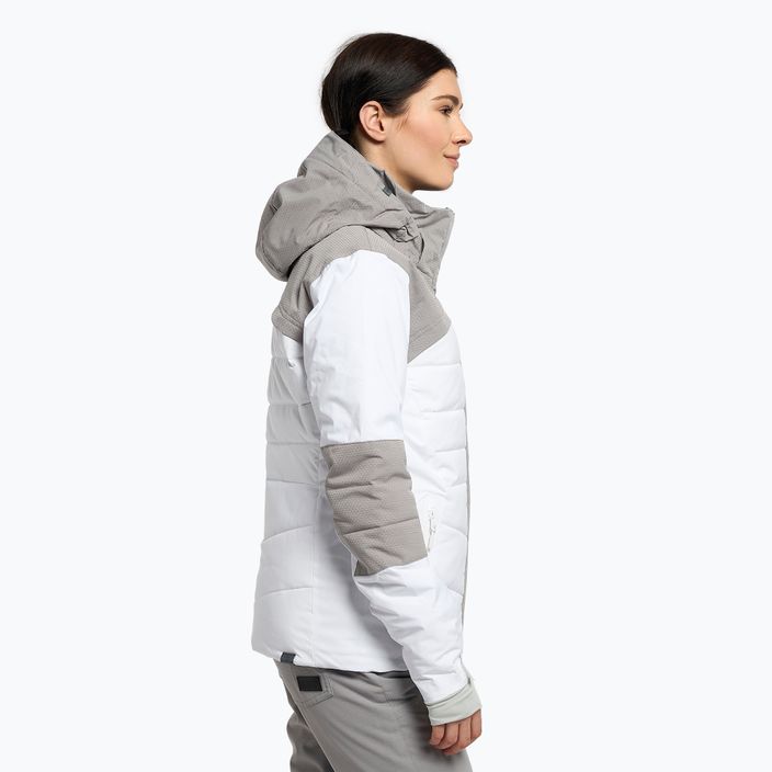 Women's snowboard jacket ROXY Dakota 2021 bright white 3