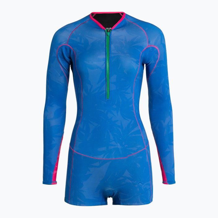 Women's wetsuit ROXY 1.5 Popsurf FZ LS SP QLCK 2021 blue 2