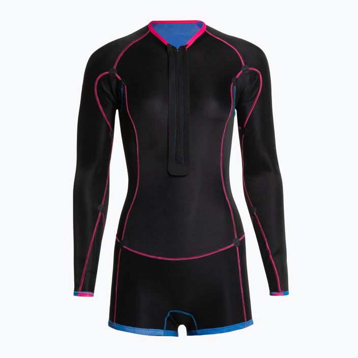 Women's wetsuit ROXY 1.5 Popsurf FZ LS SP QLCK 2021 blue 4