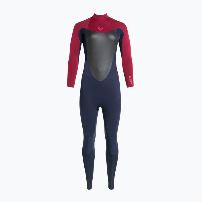 Women's wetsuit ROXY 3/2 Prologue BZ FLT 2021 dark navy/burgundy 2