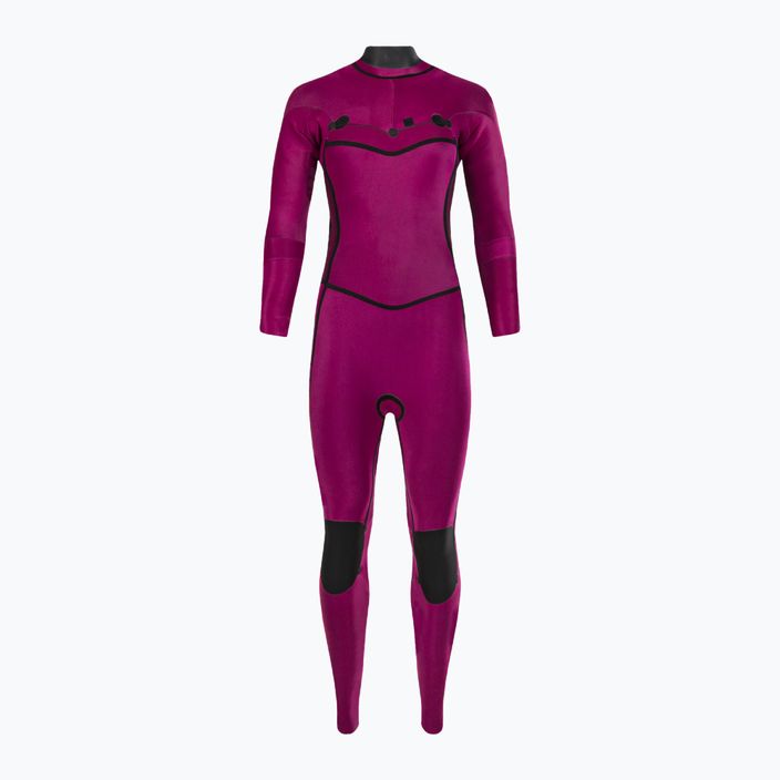 Women's wetsuit ROXY 4/3 Syncro FZ GBS 2021 navy nights/yacht blue 4