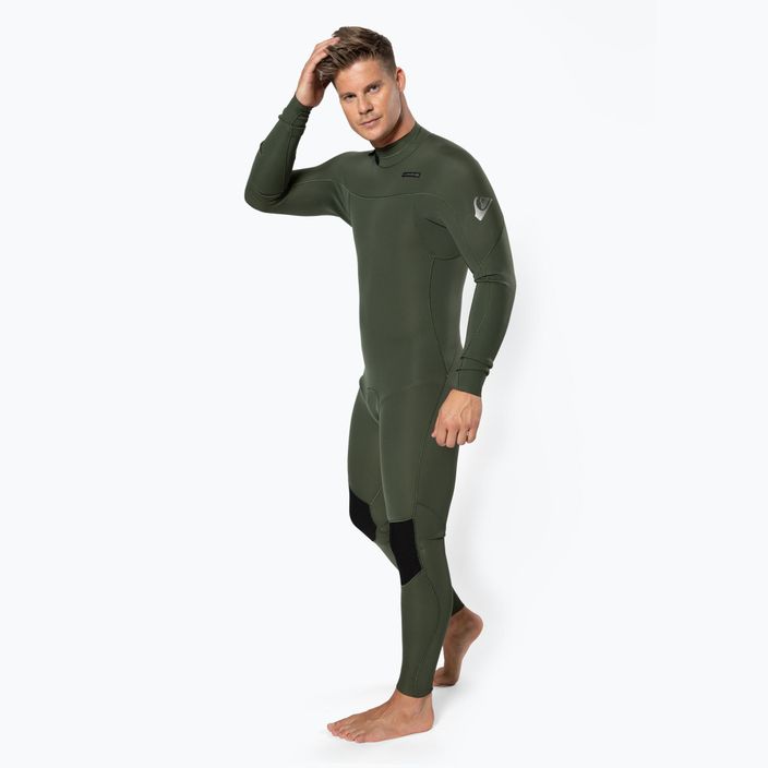 Quiksilver men's ED SESSIONS 3/2 mm green EQYW103124-CQY0 swimming wetsuit